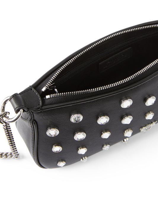 HALF MOON BAGUETTE MINI - PINKO