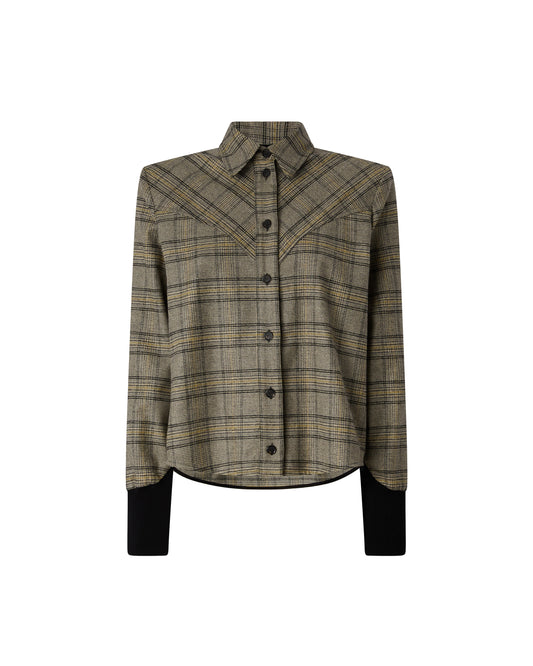 BERTA CAMICIA CHECK - PINKO