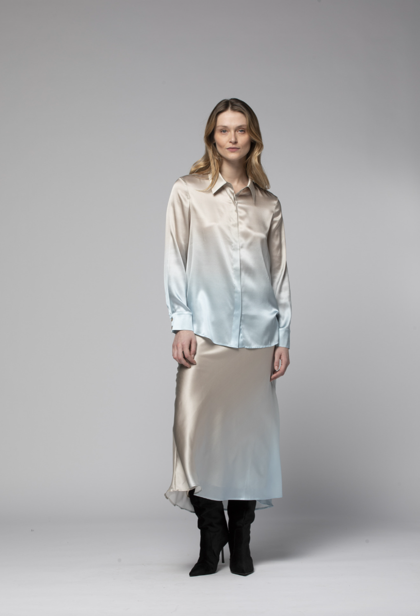 CHEMISE EN SOIE - MAX&MOI