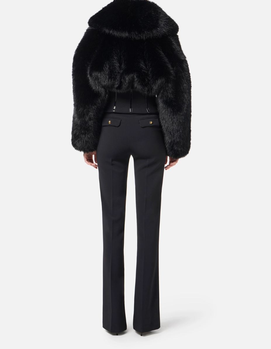 PANTALONI IN CRÊPE - ELISABETTA FRANCHI