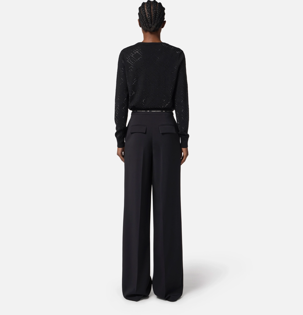 PANTALONI IN CRÊPE - ELISABETTA FRANCHI