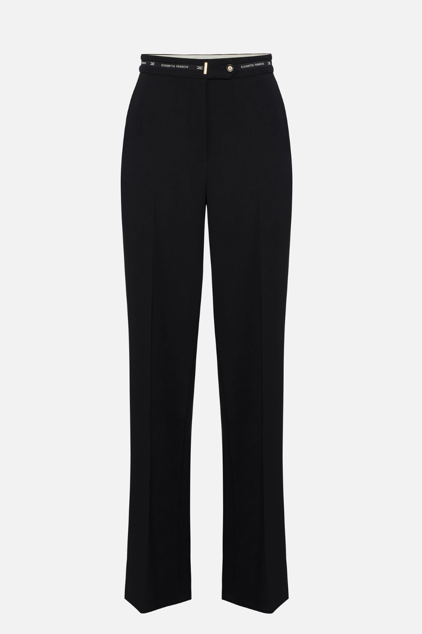 PANTALONI IN CRÊPE - ELISABETTA FRANCHI