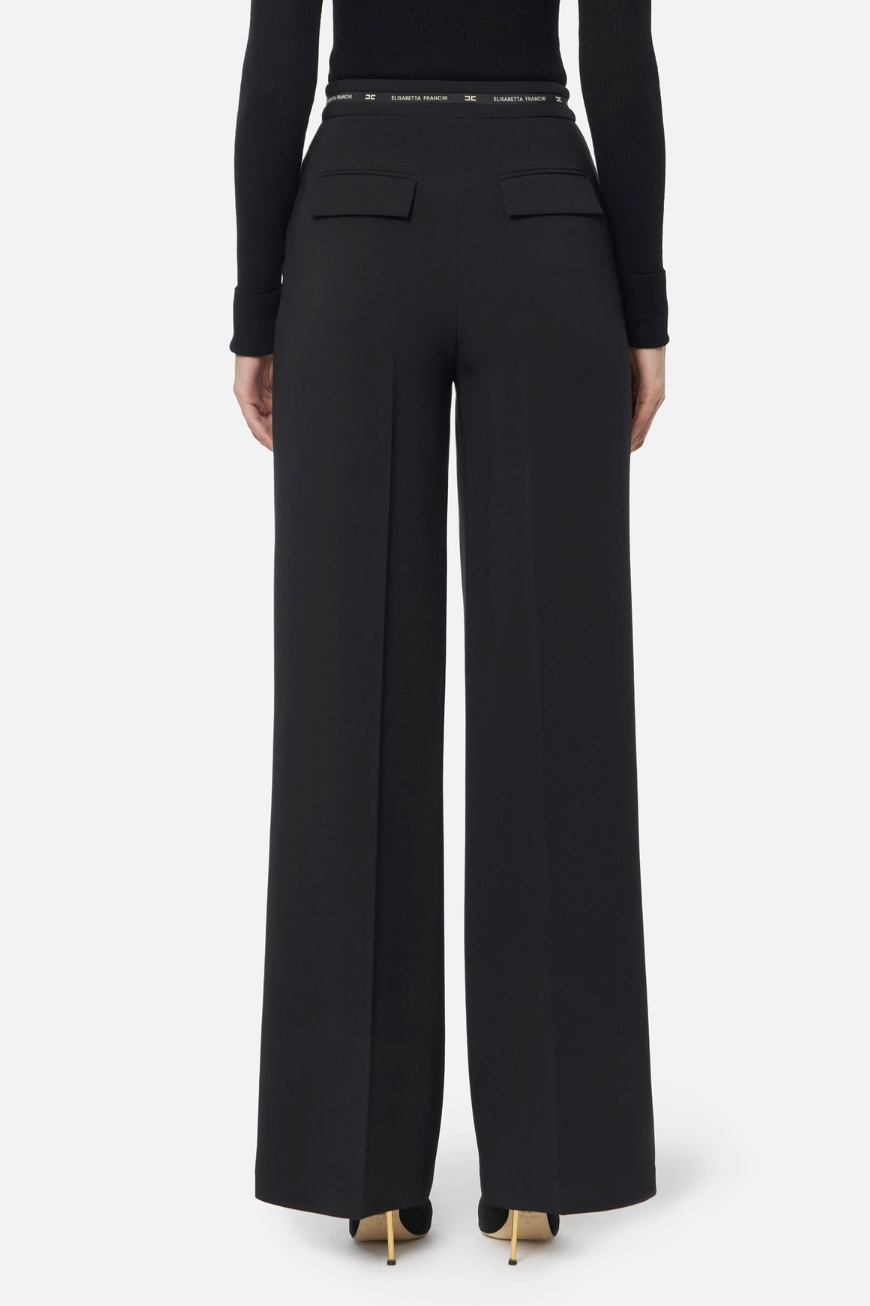 PANTALONI IN CRÊPE - ELISABETTA FRANCHI
