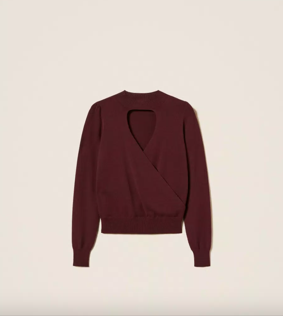 KNITTED SWEATER - TWINSET