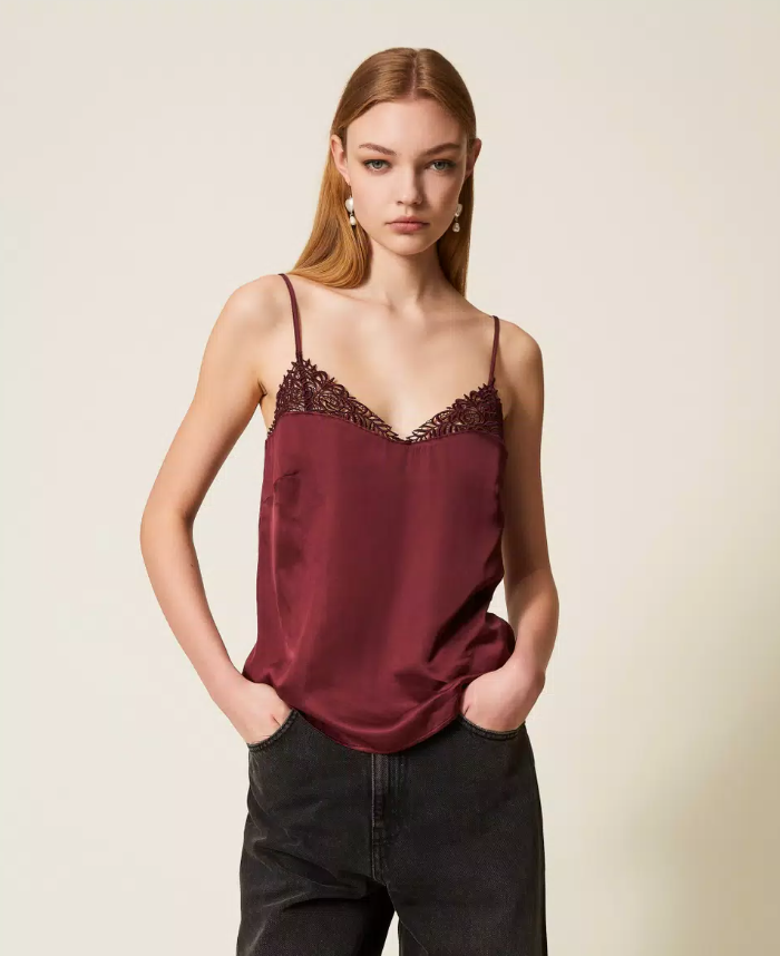 WOVEN TOP - TWINSET