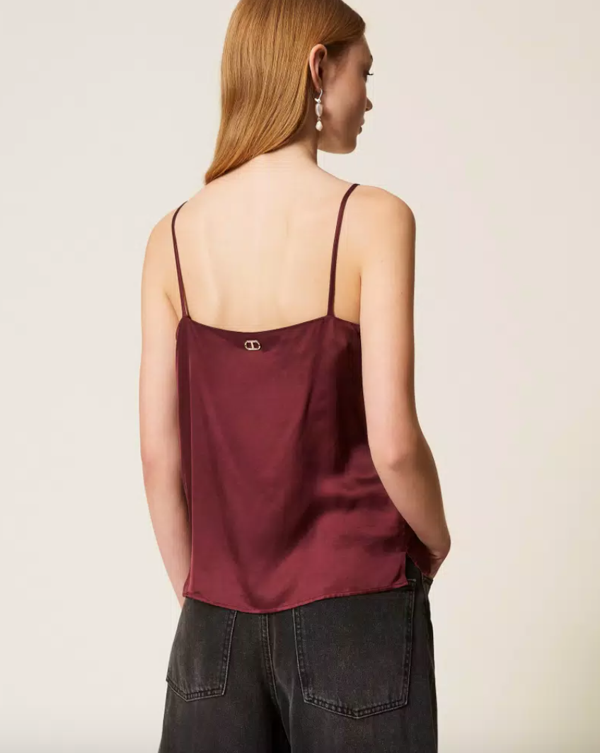 WOVEN TOP - TWINSET