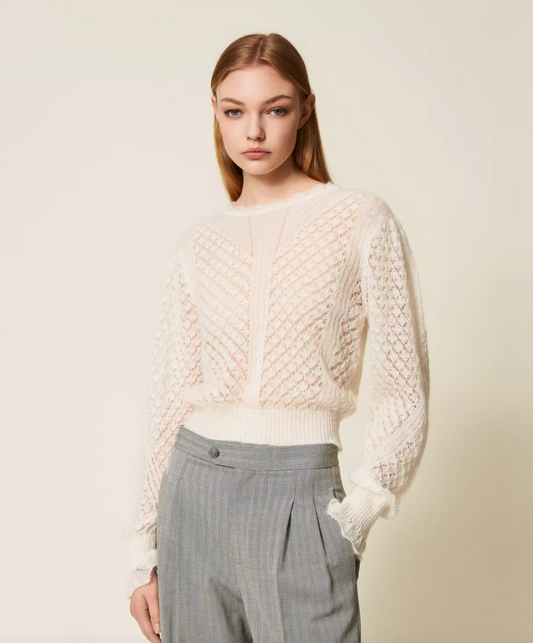 KNITTED SWEATER - TWINSET