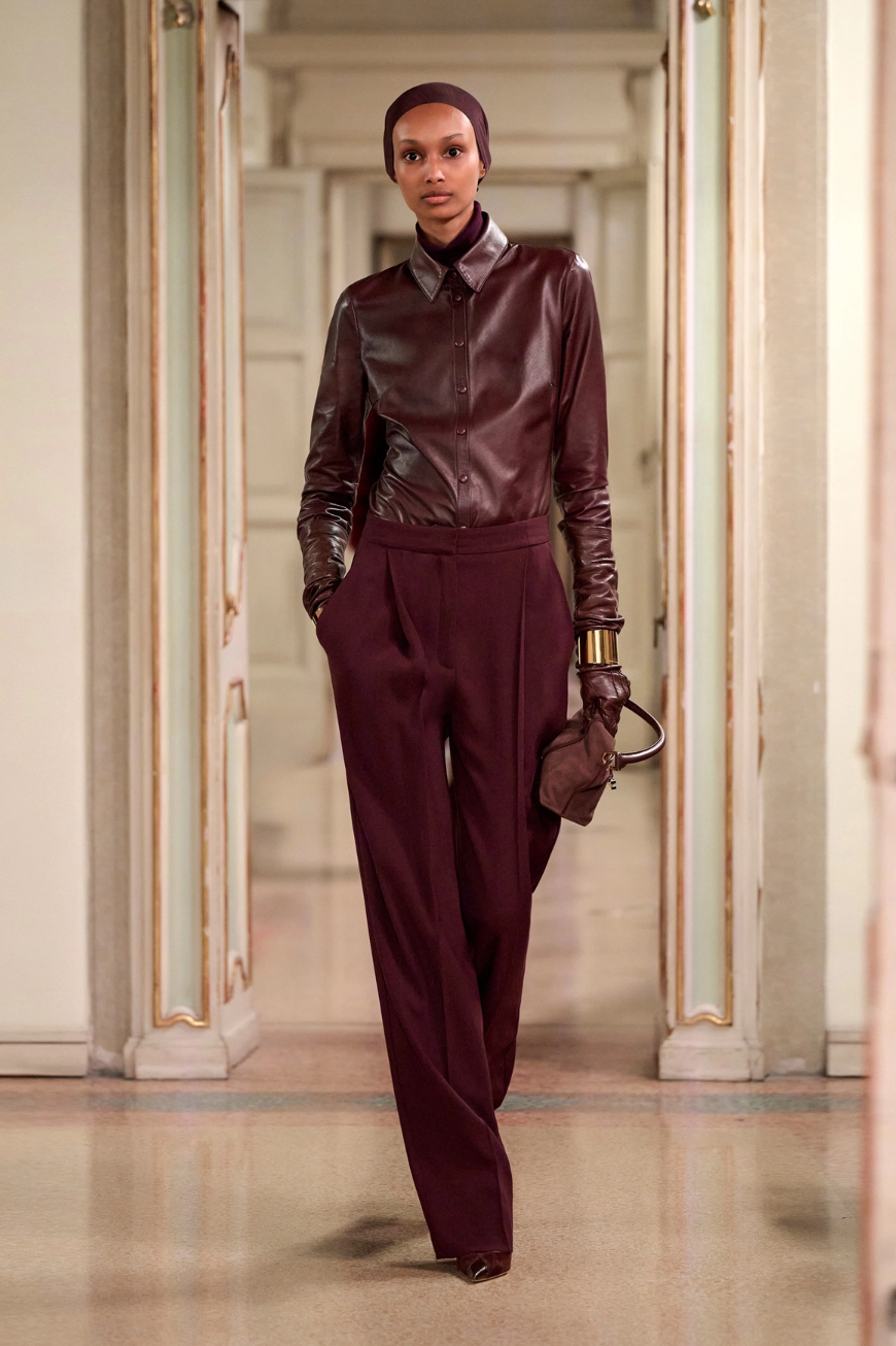 PANTALONI IN CRÊPE - ELISABETTA FRANCHI