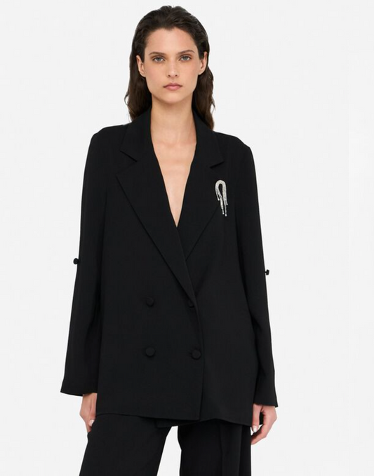 ENVERSE SATIN JACKET - LIU JO